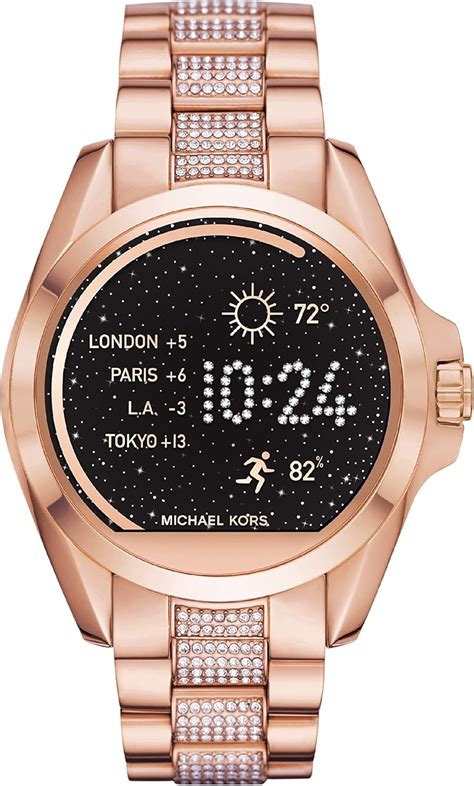 smartwatch michael kors dames bicolor|michael kors digital watch women.